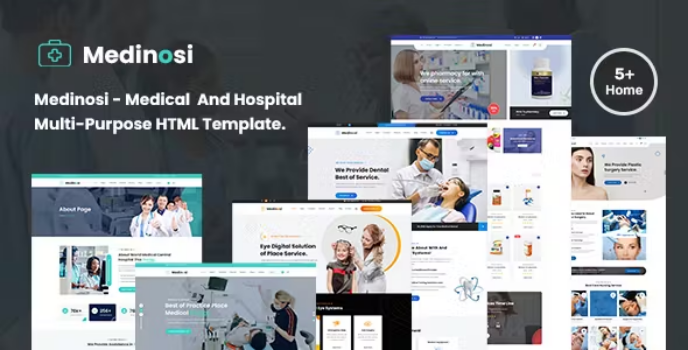 دانلود قالب HTML انگلیسی پزشکی Medinosi