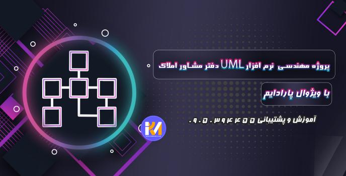 دانلود پروژه مهندسی نرم افزار UMLدفتر مشاور املاک با ویژوال پارادایم