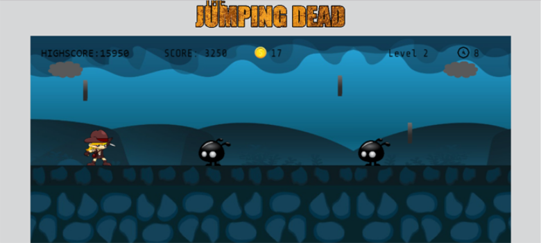 دانلود پروژه بازی  Jumping Dead با جاوا اسکریپت