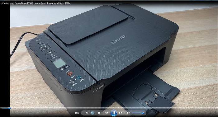 نحوه ریست کردن پرینتر کانن Canon Pixma TS3420