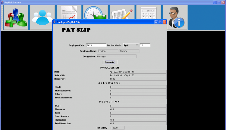 دانلود پروژه سیستم حقوق و دستمزد کامپیوتری (رابط کاربری گرافیکی جاوا)
