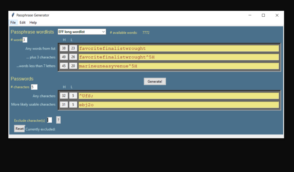 دانلود پروژه کاربردی تولید رمز کلمه عبور passwords generator با پایتون