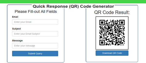 دانلود پروژه کاربردی تولیدکننده QR Code در PHP