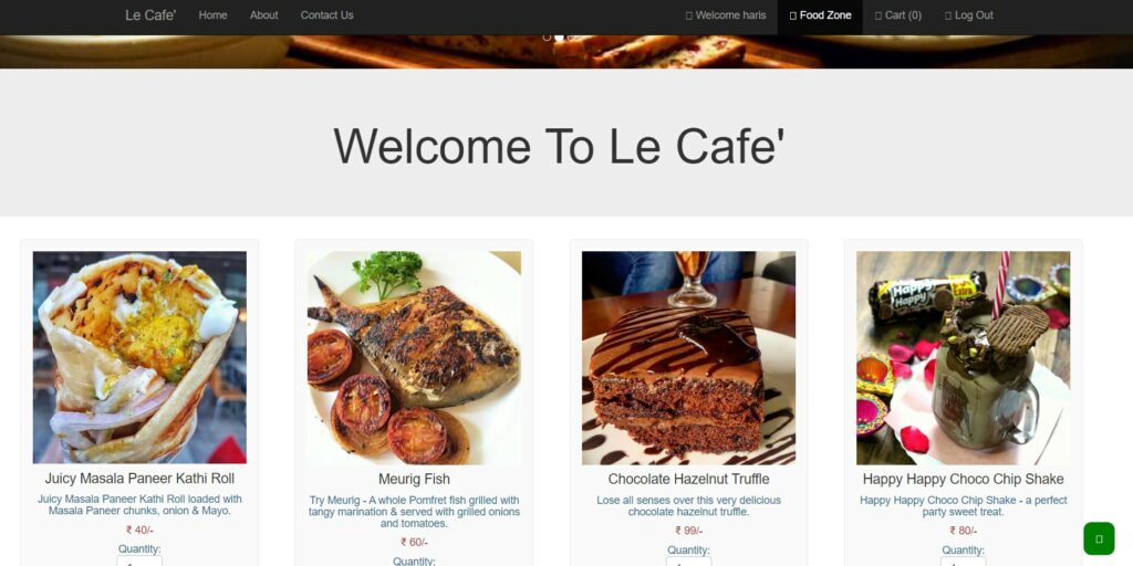 دانلود پروژه کاربردی سیستم سفارش آنلاین غذا در PHP