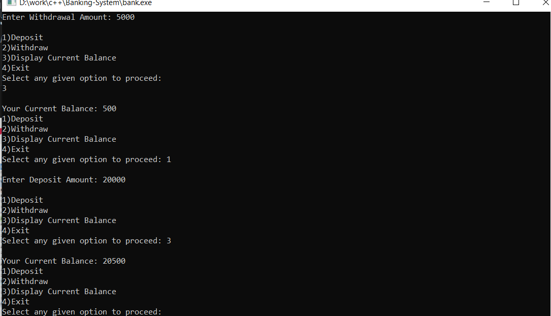 دانلود پروژه کاربردی  سیستم بانکی ساده در  ++C با سورس کد