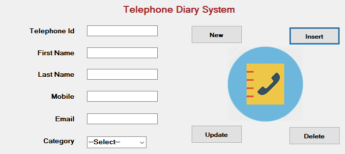 دانلود پروژه کاربردی سیستم دفترچه تلفن در VB.NET
