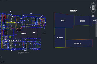 دانلود فایل معماری نقشه DWG باشگاه در اتوکد