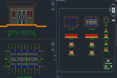 دانلود فایل معماری پروژه مزرعه پرورش مرغ در اتوکد