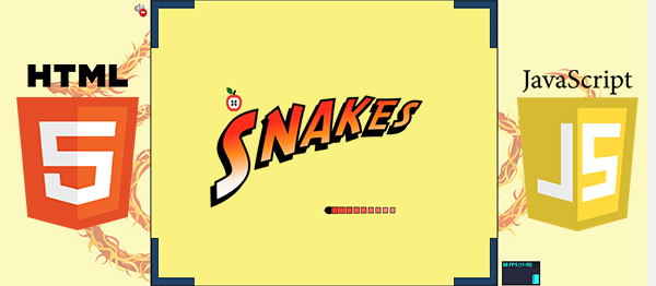 دانلود پروژه بازی مار (Snakes) در HTML5 و جاوا اسکریپت با کد منبع