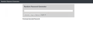 دانلود پروژه  کاربردی یک تولیدکننده رمز عبور (Password Generator)