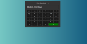 دانلود پروژه کاربردی **محاسبه‌گر علمی (Scientific Calculator)** با استفاده از HTML، CSS و JavaScript