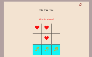 دانلود پروژه **تیک تاک تو (Tic Tac Toe)** با استفاده از HTML، CSS و JavaScript 