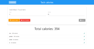 دانلود پروژه کاربردی **برنامه ردیاب کالری** (Calories Tracker) با استفاده از HTML، CSS و JavaScript