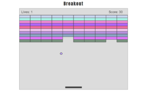 دانلود پروژه بازی **Breakout** با استفاده از جاوا اسکریپت