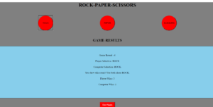 دانلود پروژه **بازی سنگ، کاغذ، قیچی (Rock Paper Scissors) با JavaScript**