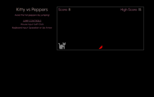 دانلود پروژه **بازی کیتی** (Kitty Game) با استفاده از HTML، CSS و JavaScript