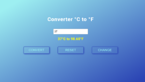 دانلود پروژه کاربردی **تبدیل‌کننده دما** با استفاده از HTML، CSS و JavaScript