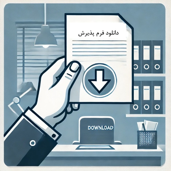 دانلود فرم پذیرش بیمار بستری در Word